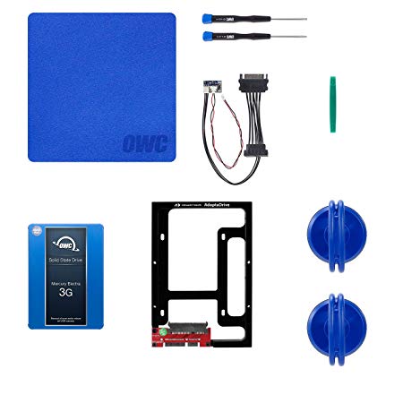OWC 250GB 3G SSD and HDD DIY Complete Bundle Upgrade Kit for Late 2009-2010 iMacs, ( OWCKITIM09HE250)