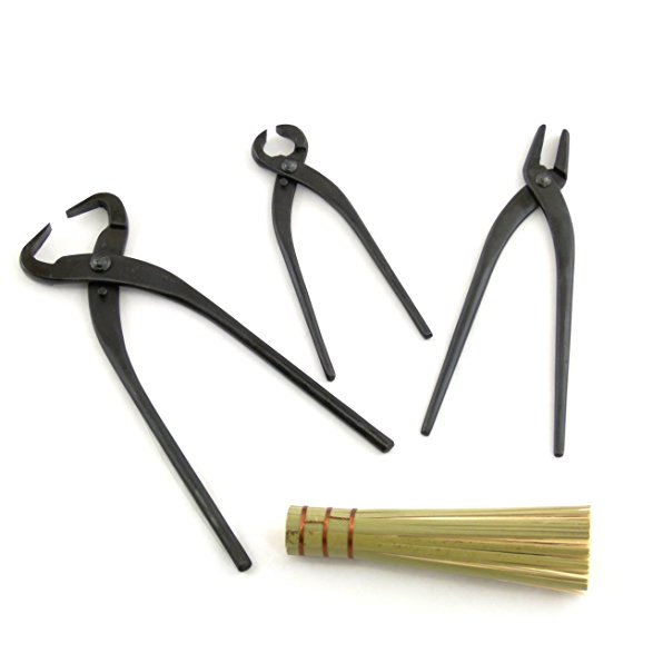 BambooMN Bonsai Tool 4pc Trunk and Root Set