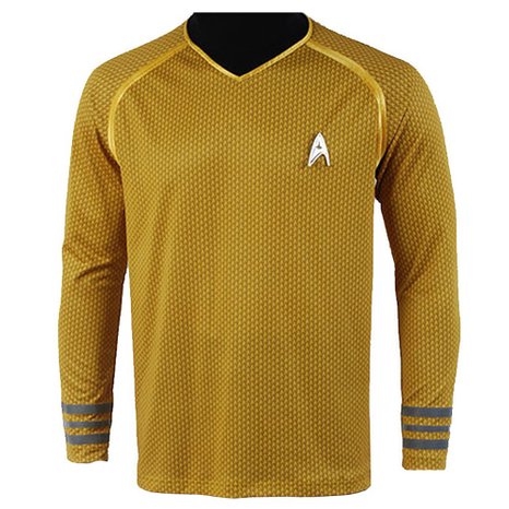 CosplaySky Star Trek Into Darkness Captain Kirk Shirt Uniform Costume