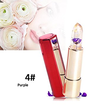 KAILIJUMEI Moisturizer lipsticks Lips Care Surplus Bright Flower Jelly Lipstick 4g #7
