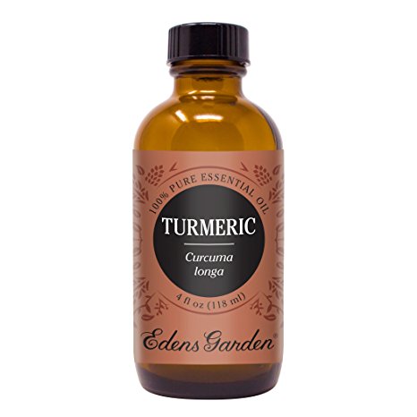 Edens Garden Turmeric 4 oz 100% Pure Undiluted Therapeutic Grade GC/MS Certified Essential Oil