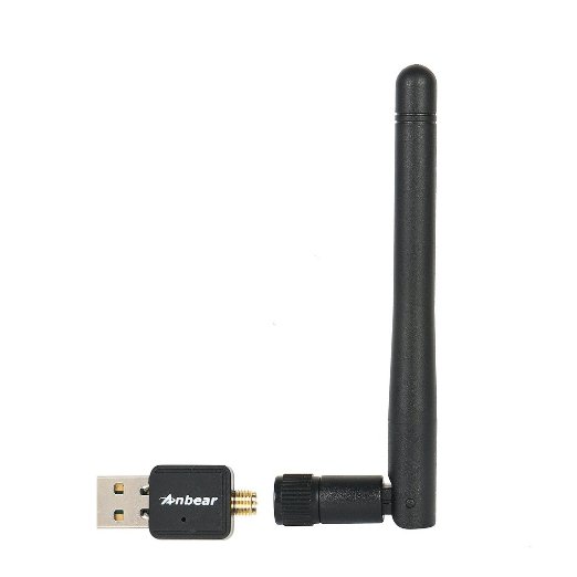 Usb Wireless WiFi Adapter ,Anbear Computer WIFI receiver 150M Network WI-FI Networking Card LAN Adapter with Antenna Computer Accessories