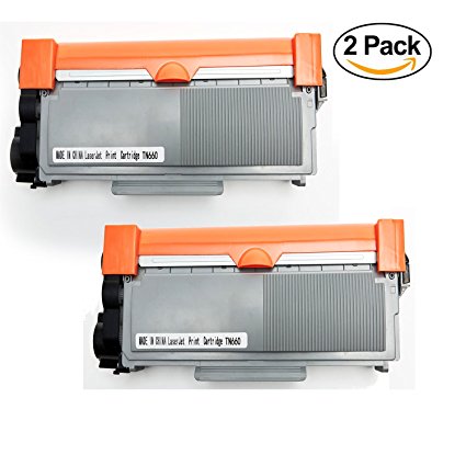 YoYoink 2-Pack Compatible Toner Cartridge Replacement for Brother TN660 TN630 High Yield (2 Black) for HL-L2340DW HL-L2360DW MFC-L2700DW L2740DW DCP-L2540DW