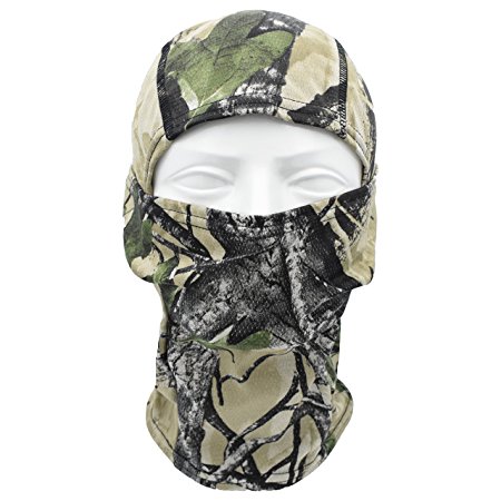 TClian Camouflage Balaclava Full Face mask Ninja hood Millitary Camo Hunting mask