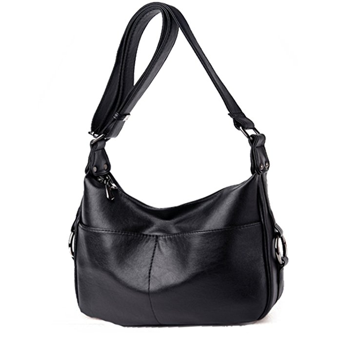 Lustear Ladies Soft Leather Shoulder Bags Hobo Style Bag