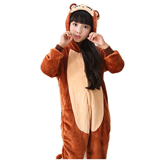 ABING Halloween Pajamas Homewear OnePiece Onesie Cosplay Costumes Kigurumi Animal Outfit Loungewear
