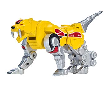Power Rangers Mighty Morphin Sabertooth Tiger Zord Action Figure, Sabretooth Tiger Zord