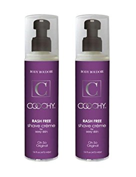 New Coochy Rash Free Body Bikini Shave Cream Oh so Original Scent Hair Soften Skin Moisturize 16 Oz Pump Bottle By Siamproviding