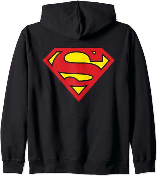 DC Superman Logo Classic Zip Hoodie