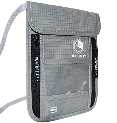 Venture 4th Travel Neck Pouch with RFID Blocking