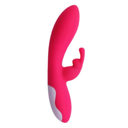Rabbit Vibrator-Bigbanana Jack Rabbit Sex Toy Vibrator Medical Silica Gel Vibe Massage for Women