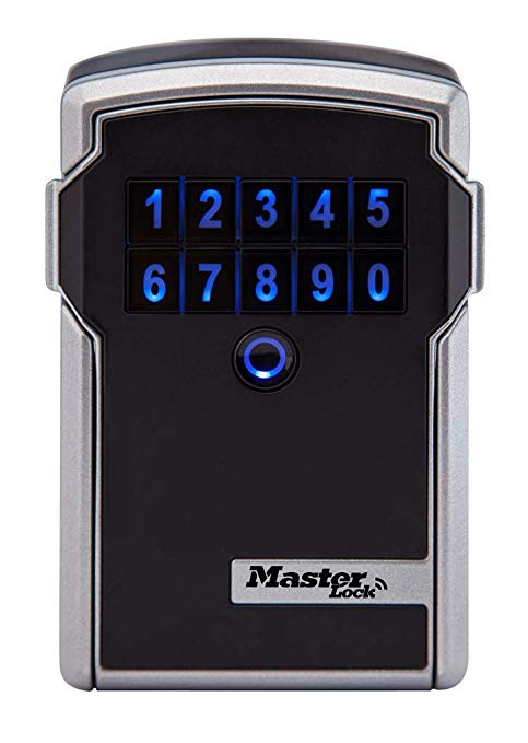 MASTER LOCK Bluetooth Key Lock Box [Wall Mounted] - 5441EURD - Smart Key safe - Securely Store Keys and Remotely Share Access