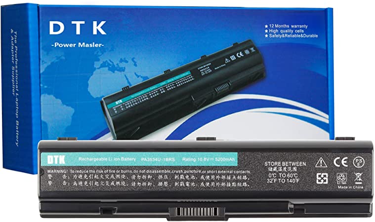 Dtk Laptop Battery for Toshiba Pa3534u-1brs Pa3533u-1brs Pa3535-1bas Satellite A200 A205 A210 A215 A300 A305 A350 A355 A500 A505 L200 L201 L202 L203 L205 Satellite Pro P300 Notebook Battery