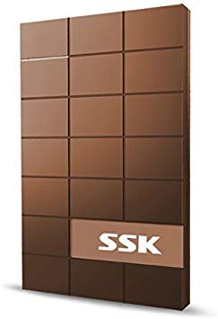 SSK SHE080 Portable USB 3.0 SATA Hard Drive Disk External Enclosure For 9.5mm 7mm 2.5" HDD And SSD (Brown)
