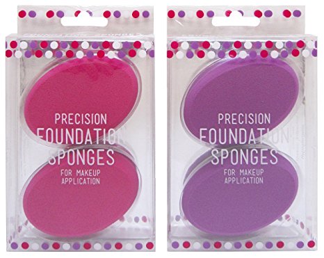 Swissco Precision Beauty Foundation Sponges (2 Pack)