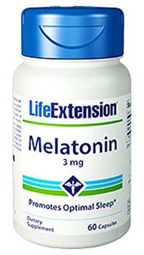 Life Extension Melatonin 3mg Capsule 60-Count