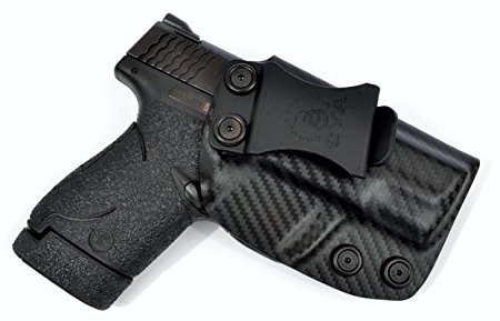 S&W M&P Shield 9/40 IWB Holster Veteran Owned Company - Made in USA - Made from Boltaron - Inside Waistband Concealed Carry Holster