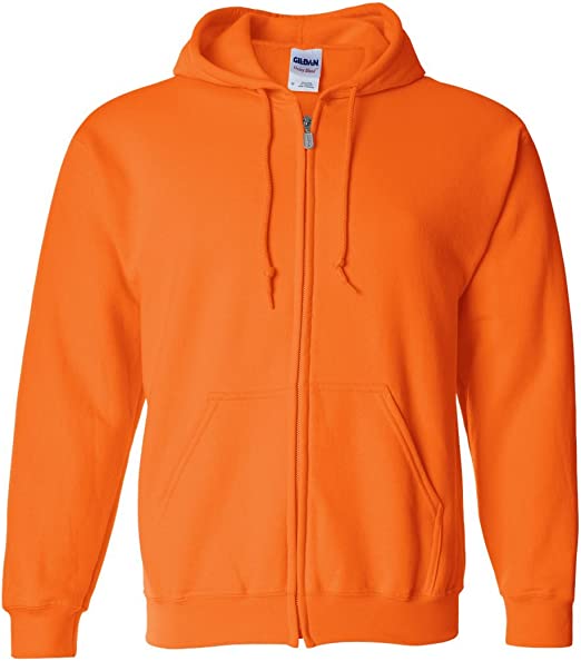 Gildan Adult Fleece Zip Hooded Sweatshirt, Style G18600