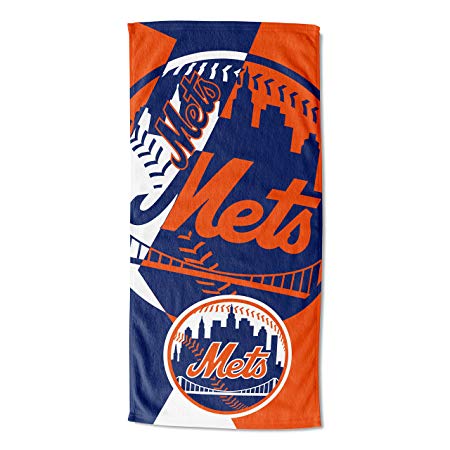 Officially Licensed MLB Puzzle Oversized Absorbent Beach Towel, Towels, 34" x 72"