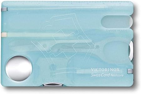 Victorinox VIC-0.7240.T21B1 SwissCard NailCare Aqua 81mm