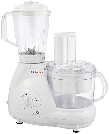 Bajaj Food Factory FX 11 600-Watt Food Processor (White)