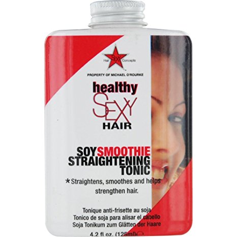Sexy Hair Healthy Sexy Hair Soy Smoothie Straightening Tonic, 4.2 Ounce
