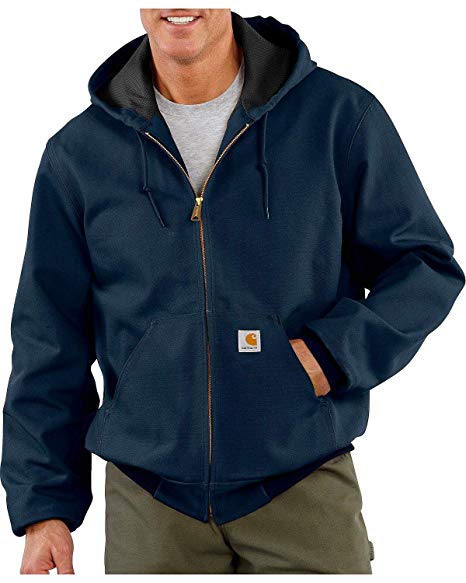 Carhartt Men's Thermal Lined Canvas Hooded Jacket