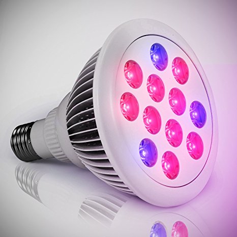 Planet Homeware LED Grow Bulb - Minimal Heat Rapid Growth High Efficiency Indoor Red & Blue LED Garden Grow Bulb