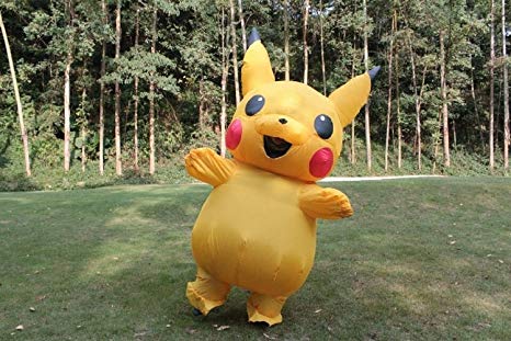Kooy Pikachu Inflatable Costume Cosplay Halloween
