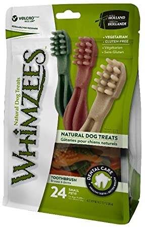 Whimzees Stix Value Bag Doggie Dental Chews, 24 Count Bag