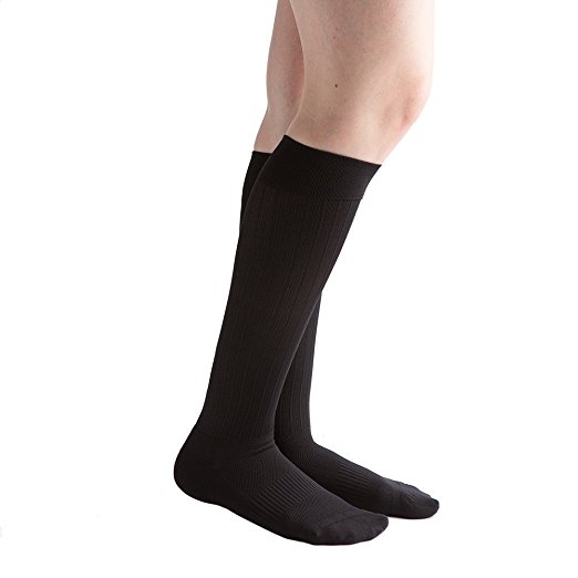 VenActive Women's Cushion Trouser 20-30 mmHg Compression Socks, Knee High