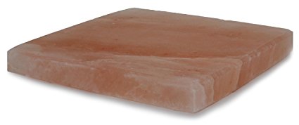 IndusClassic SSP-07 Himalayan Salt Block, Plate, Slab for Cooking, Grilling, Seasoning, And Serving (8X8X1)