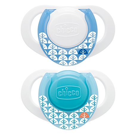 Chicco Pacifier Hard Shield, Blue, 0 Months Plus