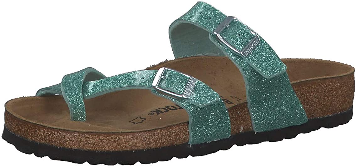 Birkenstock Women's Passe-pouces Mayari Birko-Flor Cosmic Sparkle Mineral Sandal