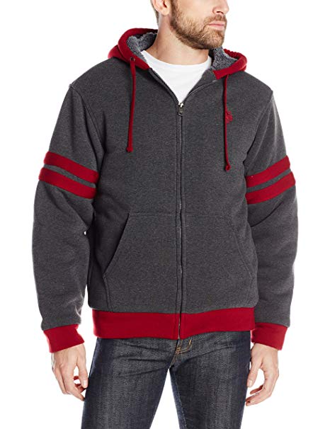 U.S. Polo Assn. Men's Fleece Hooded Jacket