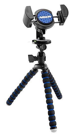 11 inch Tripod Mount with Phone Holder for Live Mobile Streaming