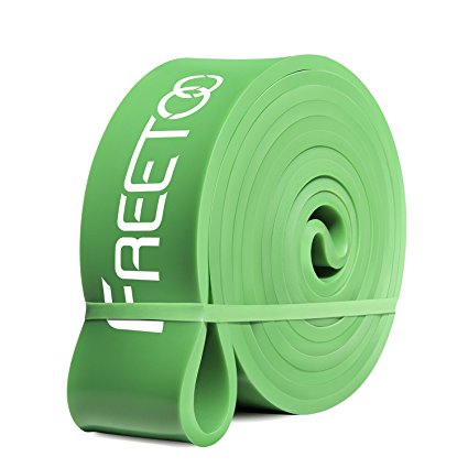 FREETOO Resistance Stretch Exercise Pull up Rubber Bands for Men, Women Workout at Home or Gym