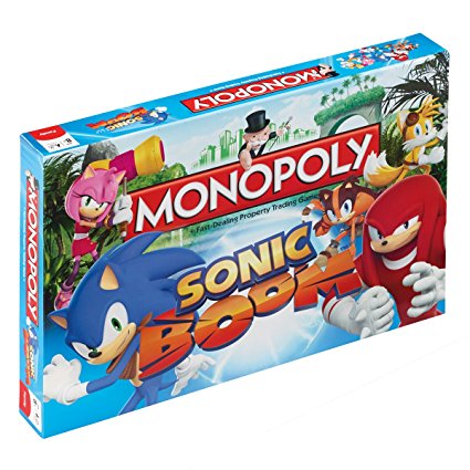 Winning Moves Sonic Boom Monopoly Board Game
