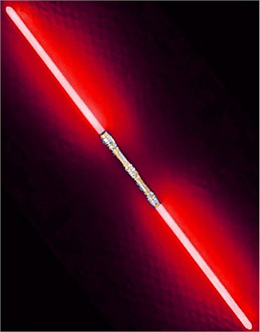 52" Red Double Bladed Dual 2-Sided Sith Lightsaber Sword