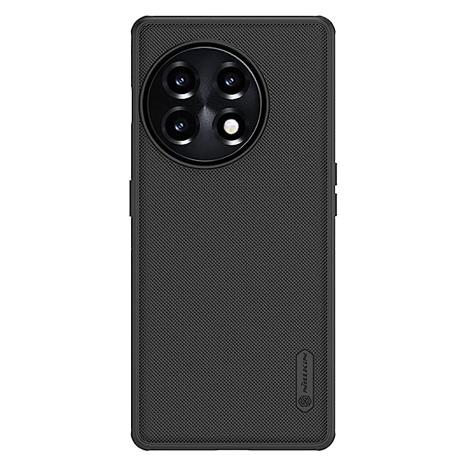 Nillkin Case for OnePlus 11R One Plus 11R (1 11) R (6.74" Inch) Super Frosted Shield Pro Hard Back Soft Border (PC   TPU) Shock Absorb Cover Raised Bezel Camera Protect PC Black Color