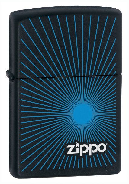 Zippo Starburst Blue Lighter