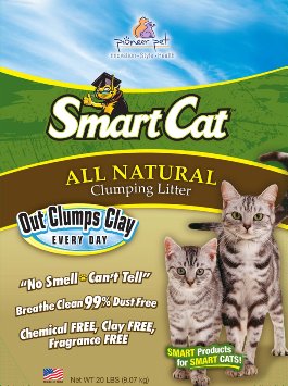 SmartCat All Natural Clumping Litter 20-Pound