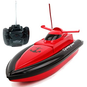 Rabing F1 High Speed RC Boat Remote Control Electric Boat-Red (Only Works In Water)