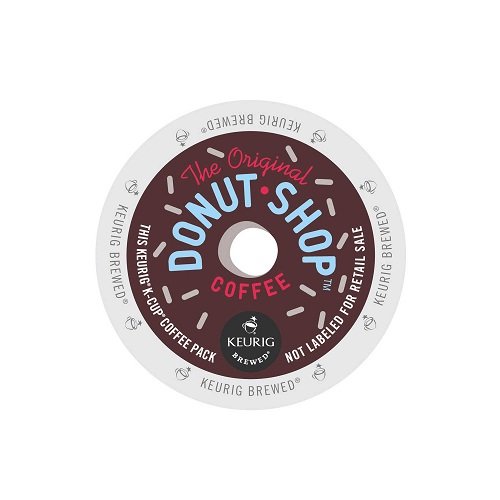 Coffee People Donut Shop Coffee, Regular Medium Roast, K-Cup Portion Count for Keurig Brewers 24-Count (Pack of 4)