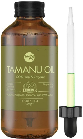 HIGHEST QUALITY Organic Tamanu Oil -4 fl Oz- For Eczema Psoriasis Dry Skin Acne Scars - 100 Pure Tamanu Oil