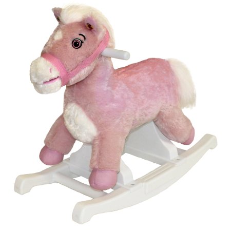 Rockin' Rider Pink Rocking Pony Ride-On