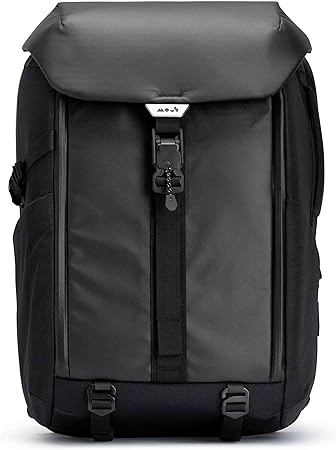 Mous - 25L Backpack with Laptop Compartment - Ultra-Protective Tech Backpack Water-Resistant for Work, Business, Travel - Black