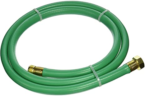Swan Products LOLH5806FM Hose Reel Leader Hose with Male and Female Connections 6' x 5/8", Green