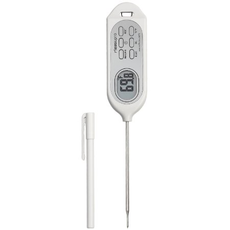 MeasuPro Instant Read Waterproof IPX7 Digital Thermocouple Food Thermometer with Wide Range and Large LCD Display