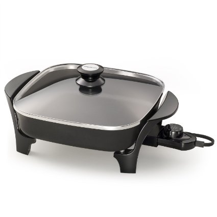 Presto 06626 11 inch Electric Skillet w/glass lid